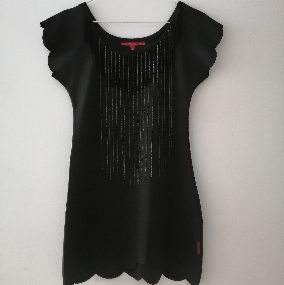 Prada stunning black dress
